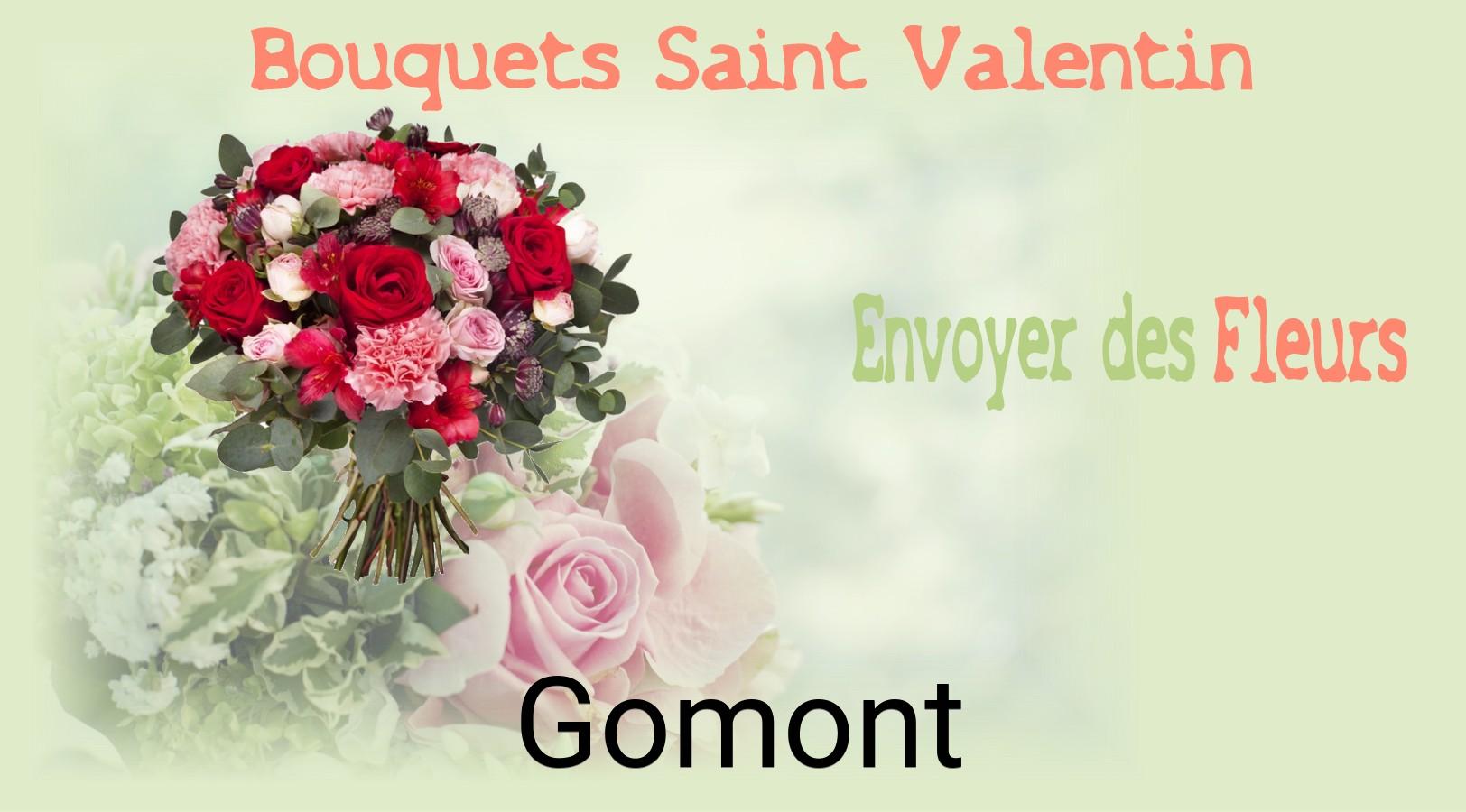 Roses de Saint-Valentin livrées à Gomont